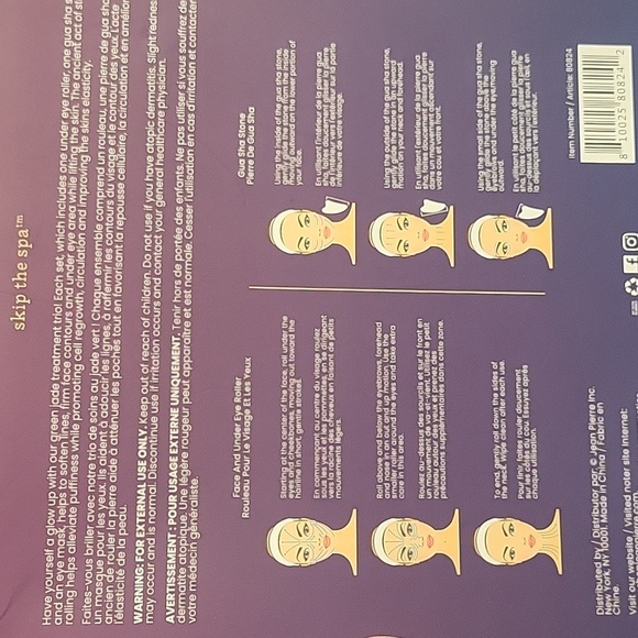 Skip The Spa Self Care & Sculpting Trio Set New in Box - Picture 7 of 7